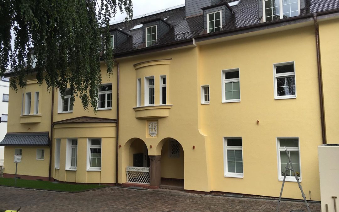 Die Villa im Grünen